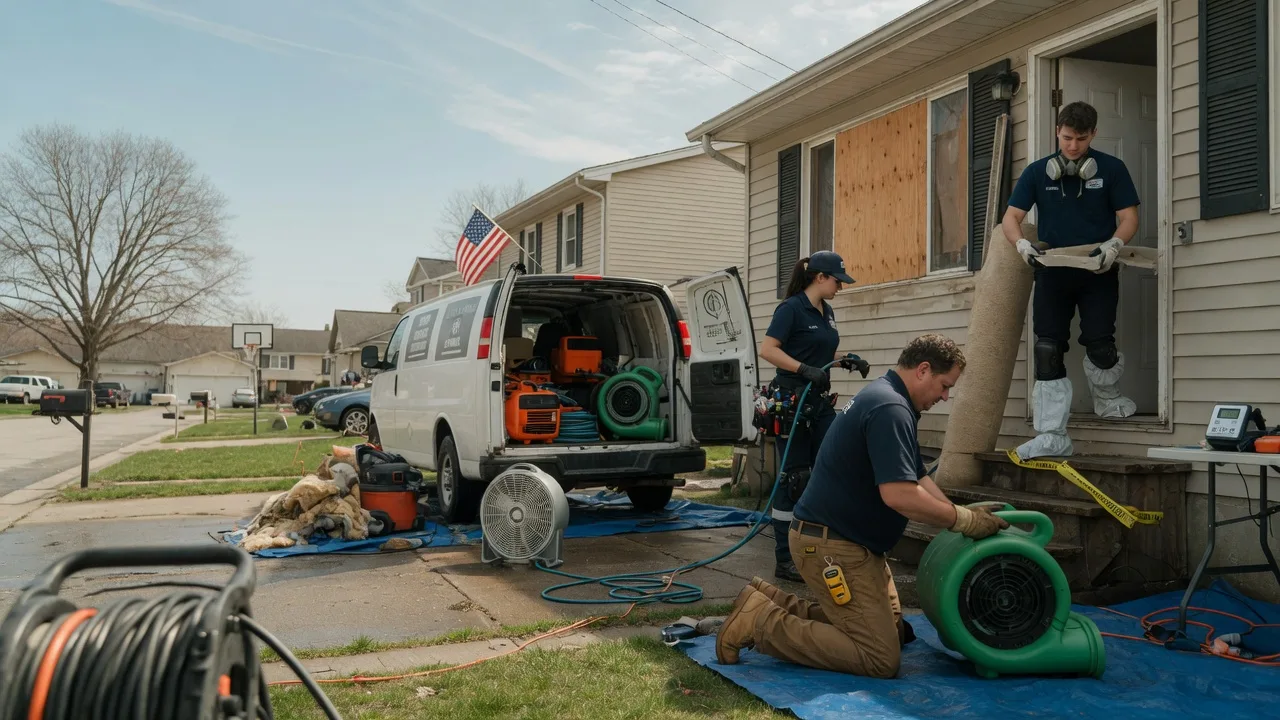 Water Damage Restoration in Regent, ND near me
